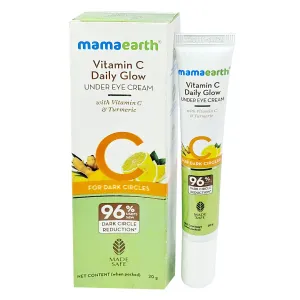 Mamaearth Vitamin C Daily Glow Under Eye Cream Vitamin C & Turmeric 20 g